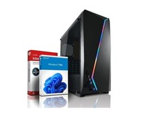 HMCW Gaming PC - AMD Quad Core | 16GB RAM | 512GB SSD | AMD RX 6600 | Win 11