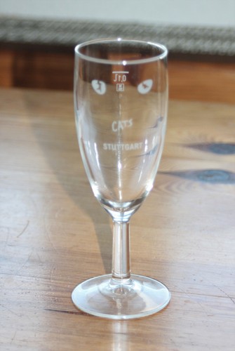 Cats musical sektglas - musical,