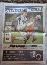 Programm  FC Magdeburg -  Viktoria Köln  Saison 2020/2021