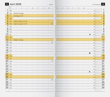 rido idé Kalender-Einlage "M-planer" 2026