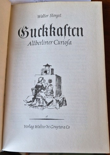 Walter stängel guckkasten - walter,
