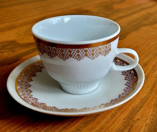 Vintage porzellantasse - vintage,
