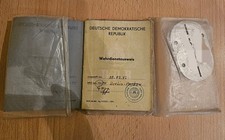 NVA Wehrdienstausweis Soldat Gefreiter gedient mit Erkennungsmarke