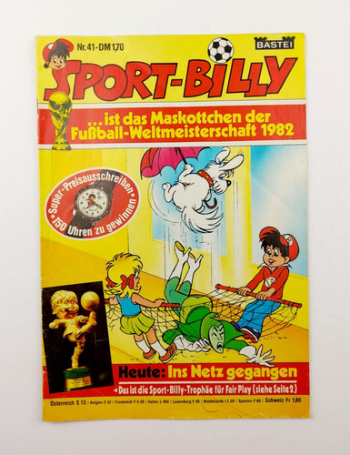 Bastei comic sport billy nr - comic, sport-billy
