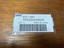 SUBARU ORIGINAL Impreza Sitz