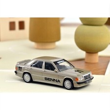 Mercedes Benz 190E 2.3 1:43 Modellauto Miniatur 1/43 Beige Senna 11 Norev 351196