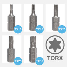 Torx Bits T10 T15 T20 T25 30