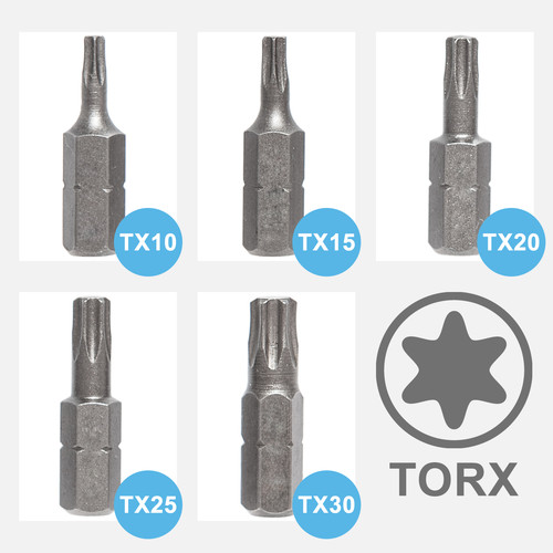 Torx bits t10 t15 - bits, t20