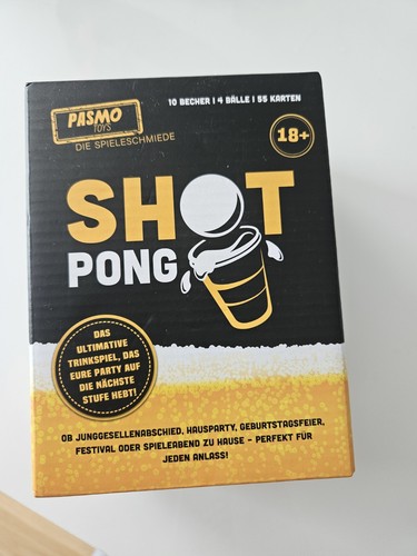 Trinkspiel shot pong neu - trinkspiel,