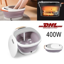 Fußsprudelbad faltbar Fußmassagegerät Fußbad Infrarottherapie Fußmassagebecken