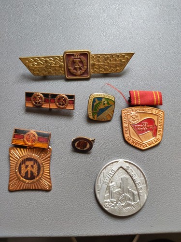 Orden anhänger ddr spangen - 7,