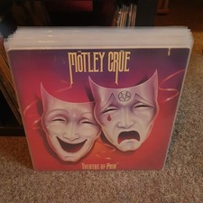 Mötley Crüe – Theatre Of Pain - Vinyl LP - 1985 - US - Elektra – 60418-1-E