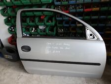Opel Corsa C F08 F68 2001 Tür vorne rechts kpl. inklusive Anbauteile Z157 Silber