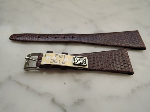 Leder uhrenarmband eidechse - leder,