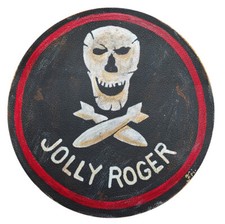 Handgemalter Patch Air Force