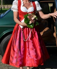 Dirndl Trachtenkleid Rot