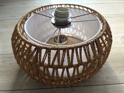 Deckenleuchte mit rattan - deckenleuchte,