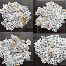 je 400 Stck Briefmarken