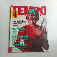 ◇ TEMPO Magazin, Juni 1986, Wahnsinn, Lifestyle, Zeitschrift ◇