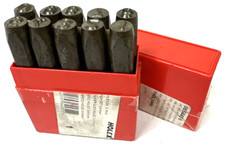 Holex 085445 Schlagzahlen-Satz Zahlen 0-9 10-teilig 6mm