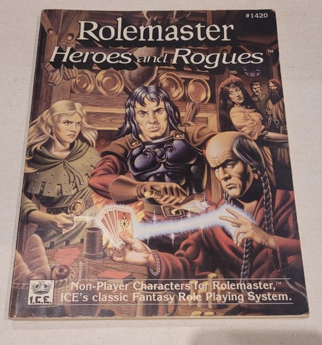 Rolemaster heroes and rogues - rogues,