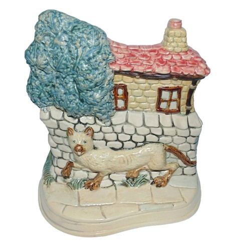 Burslem pottery cat - cat, '