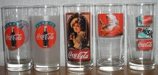 5 Coca Cola Gläser Merry