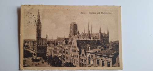 Alte danzig 1925 rathaus - ,