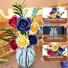 787 stk rose bausteine - stk, blumen