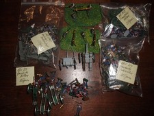 napoleonische britische/französische Artillerie bemalt 1/72 97 Figuren+Kanonen