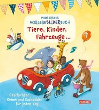 Mein erstes Vorlese-Bilder-Buch: Tiere, Kinder, Fahrzeuge und noch viel mehr: Da