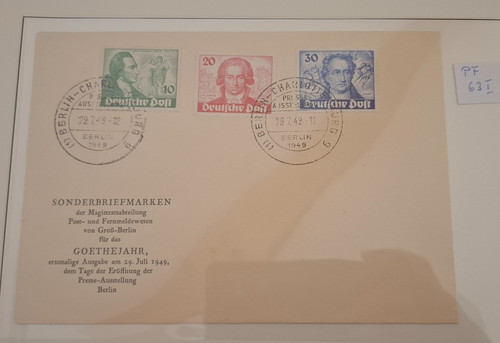 Berlin 63 fdc - 63,