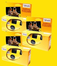 3x Sonderposten Einwegkamera "