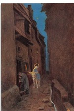 Fleißbildchen Heiligenbild