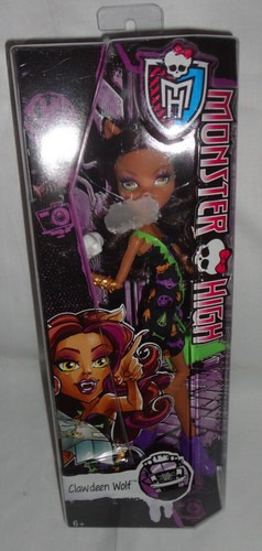 Monster high puppe clawdeen - monster,