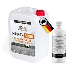 HPPF-3000 Epoxidharz Porenfüller Innen & Außen, Steinteppich Versiegelung