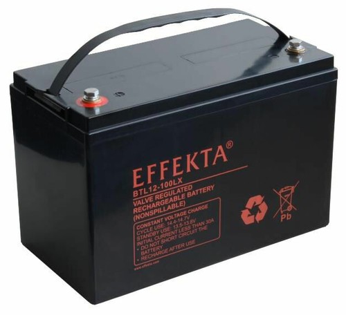 Effekta agm batterie 12v 100ah - effekta,