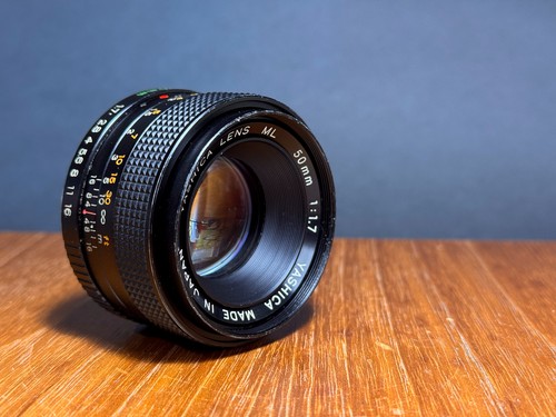 Yashica 50mm 7 objektiv - yashica,