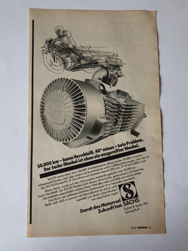 Sachs wankelmotoren - -,