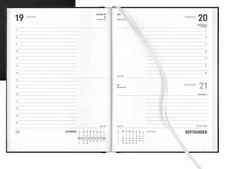 !! A5 Buchkalender 2026, blau