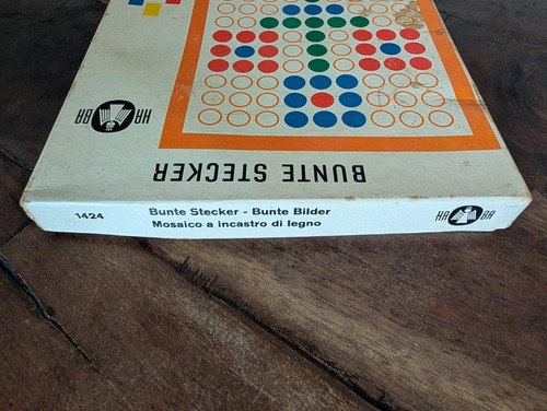 Bunte stecker holzspiel - bunte, haba