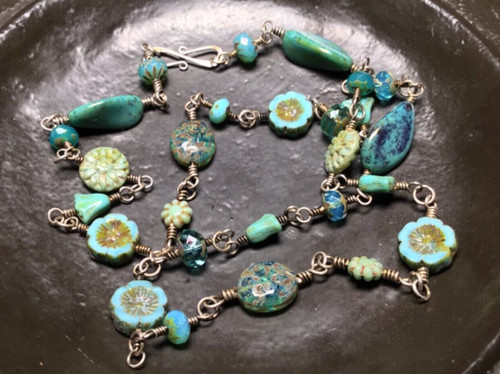 Statement kette blue lagoon - statement,