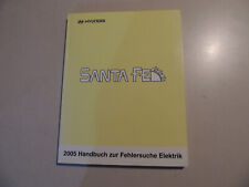 Hyundai Santa Fe  2.7L 3.5L  2005 Schaltpläne Werkstatthandbuch