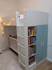 Kinderhochbett IKEA Småstad ohne Schreibtisch (90*200)