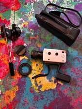 Nizo Spezial 148 , Super 8 Filmkamera , mit Stativ