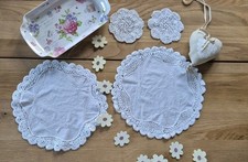 Dekopaket Vintage Shabby  Deckchen  Chick Antique Denmark