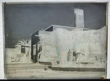 Tolle antike Foto Glasplatte