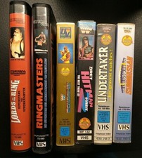 Kleine Wrestling VHS-Sammlung