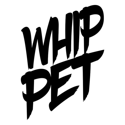 Auto aufkleber font whippet - auto,