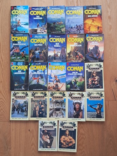 Conan taschenbücher howard - conan,
